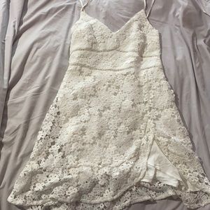 White Abercrombie Dress